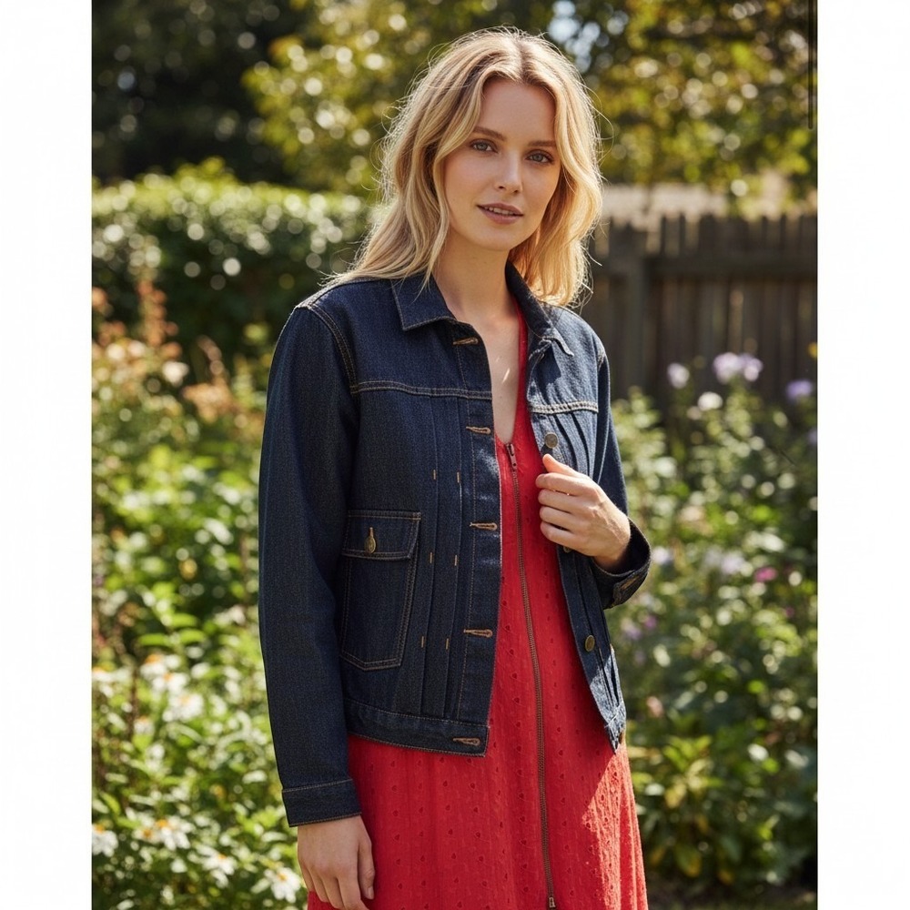 THE GREAT. The Workwear Jean Jacket Rinse Size XS NWT
